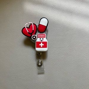 Custom made badge reel